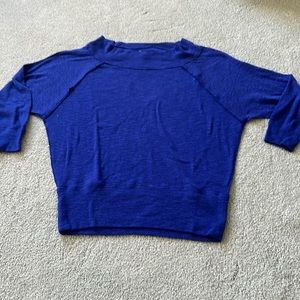 Free people, dolman sleeve cotton shirt.